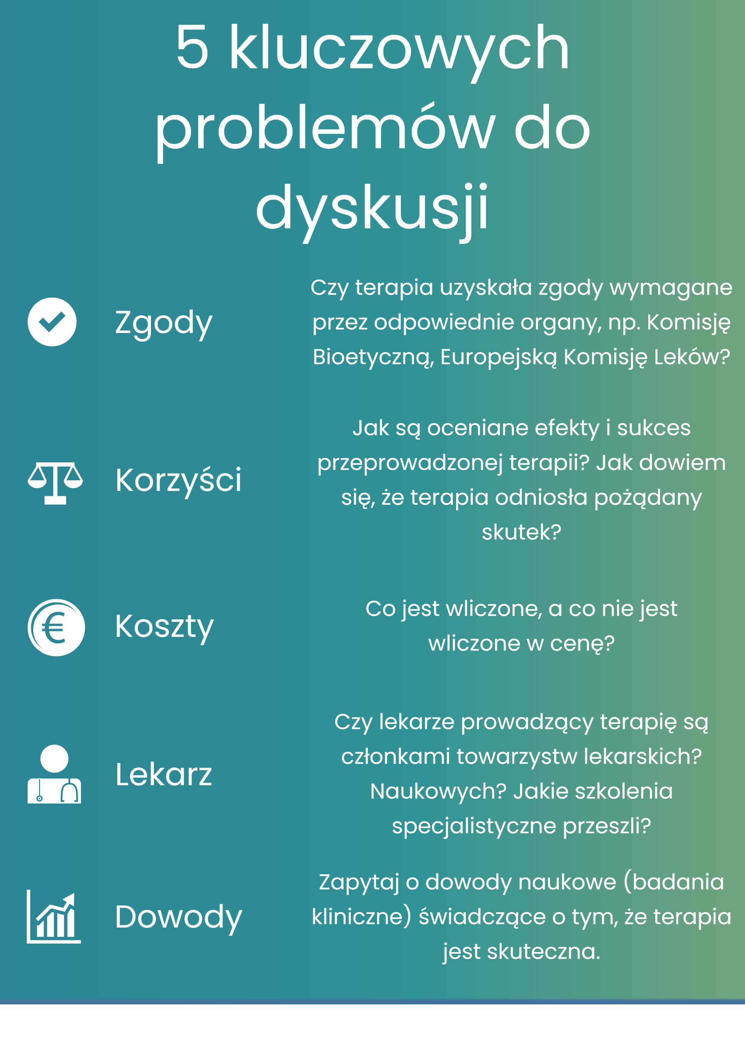 EuroGCT Factsheets: "Considering a treatment offer?": 5 Key Things to Consider