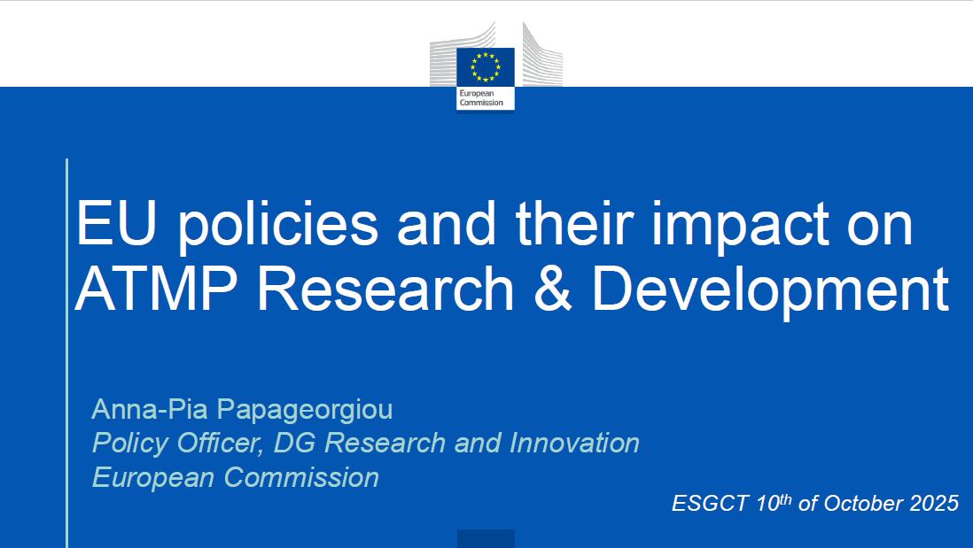 EU policies and their impact on ATMP Research & Development