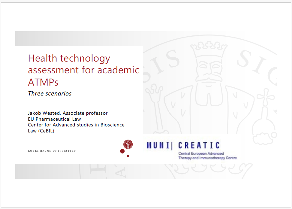 Health technology assessment for academic ATMPs