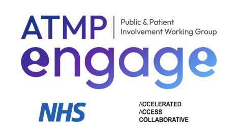 ATMP Engage, NHS and Accelerated Access Collaborative logos