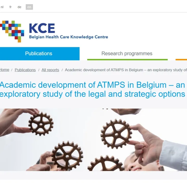KCE report cover
