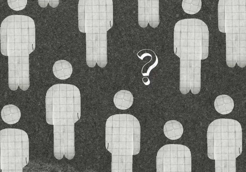 Person with questions